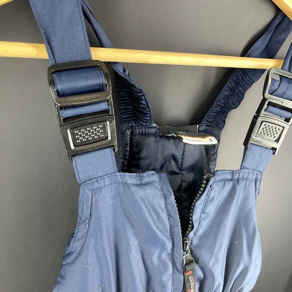 Hawke & Co. Kids Navy Snow Bib Overalls Size 5 - Picture 7 of 8